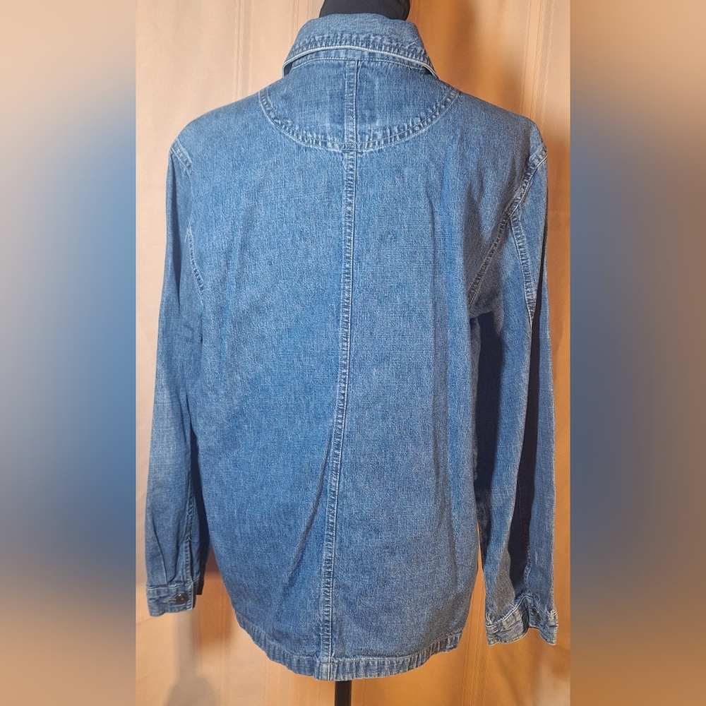 Vintage 1990's FADED GLORY Classic Blue Jean Jacket - Picture 4 of 7